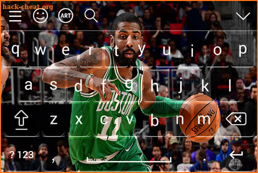 Kyrie Irving Keyboard Theme 2019 screenshot