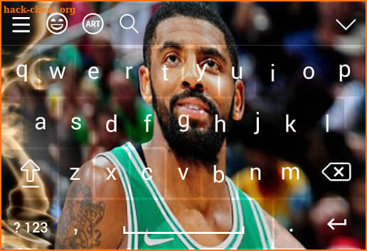 Kyrie Keyboard Theme 4K screenshot