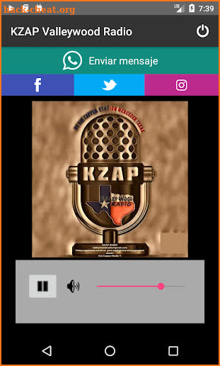 KZAP Valleywood Radio screenshot