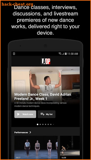 L.A. Dance Project screenshot