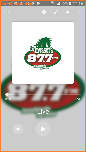 La Invasora 87.7 FM screenshot