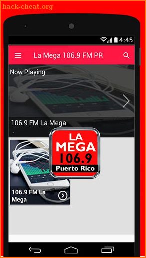 La Mega 106.9 Puerto Rico Radio Station 106.9 FM screenshot