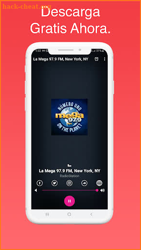 La Mega 97.9 FM, New York, NY screenshot