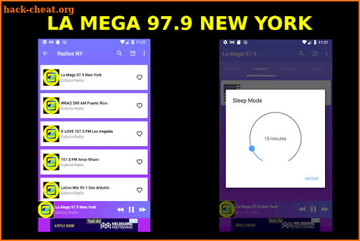 LA MEGA 97.9 NEW YORK - LA MEGA 97.9 screenshot