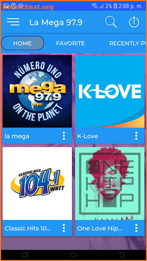 La Mega 97.9 New York Radio Station Online screenshot