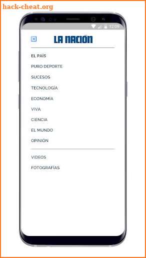 La Nación Costa Rica screenshot