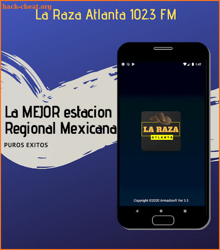 La Raza Atlanta 102.3 FM screenshot