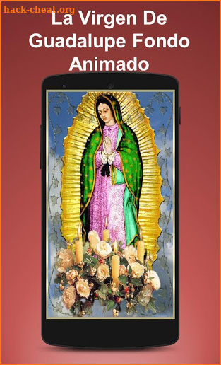 La Virgen De Guadalupe Fondo Animado screenshot