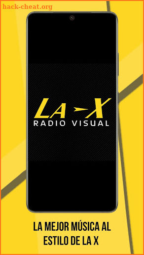 La X Radio Visual screenshot