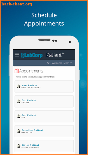 LabCorp | Patient screenshot