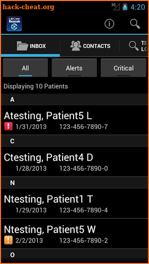 LabCorp|Link for Providers screenshot