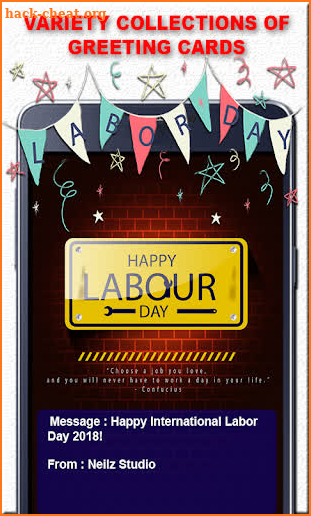 Labor Day Greeting Cards HD screenshot