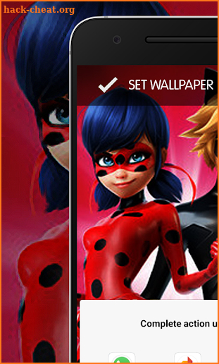 Ladybug & Cat Noir Super Oled Wallpaper screenshot