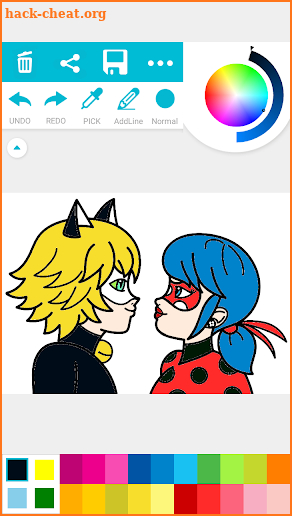 Ladybug Coloring Book HD 2018 screenshot