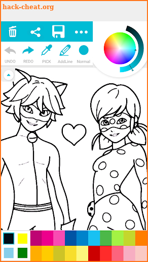 Ladybug Coloring Book HD 2018 screenshot