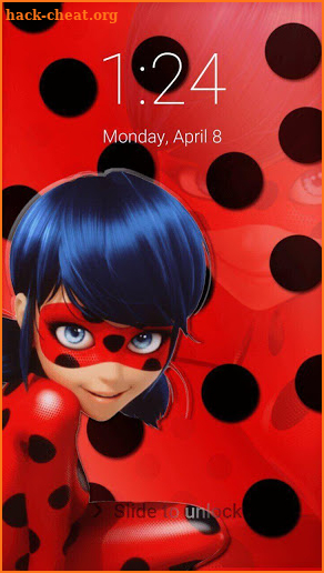 Ladybug Noir Wallpaper screenshot