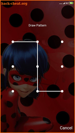 Ladybug Noir Wallpaper screenshot