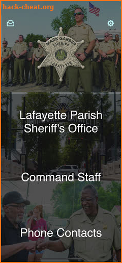 Lafayette Parish Sheriff's Office screenshot