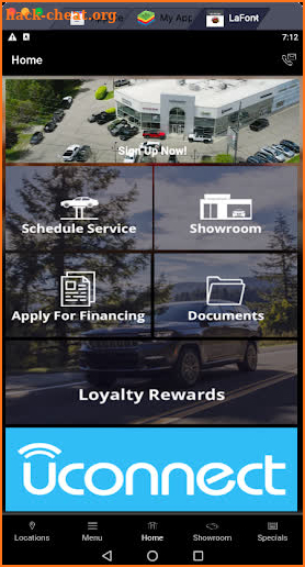 LaFontaine Automotive Group screenshot