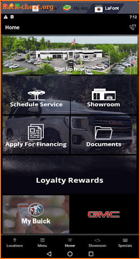 LaFontaine Automotive Group screenshot