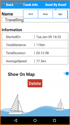 Lake Cumberland Offline GPS Nautical Charts screenshot