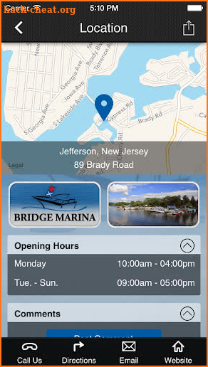 Lake Hopatcong Boater's App. screenshot