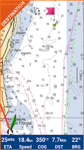 Lake Miami - IOWA GPS Map screenshot