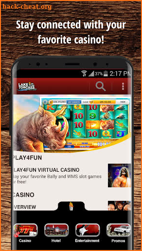 Lake of the Torches Casino screenshot