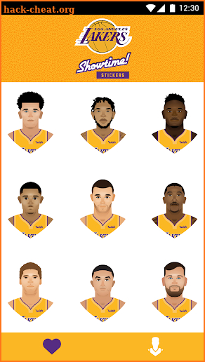 Lakers Showtime! Stickers screenshot