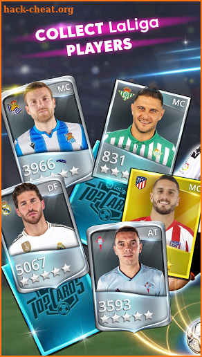 LaLiga Top Cards 2020 - Soccer Card Battle Game screenshot