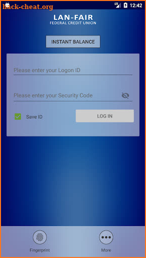 Lan-Fair Federal Credit Union screenshot