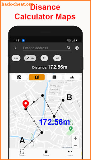 Land Area Calculator – Land Distance Calculator screenshot