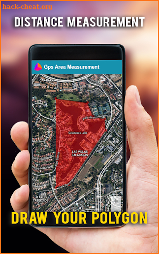 Land Measurement and location tracker app screenshot