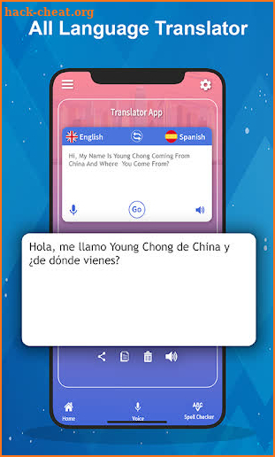 Language Translator App – Translate All Speech screenshot