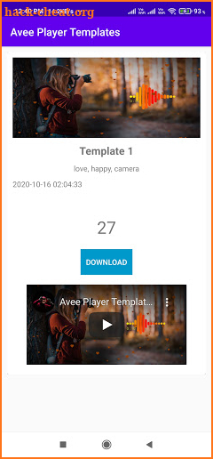 Lantas: Avee Player Templates Download screenshot