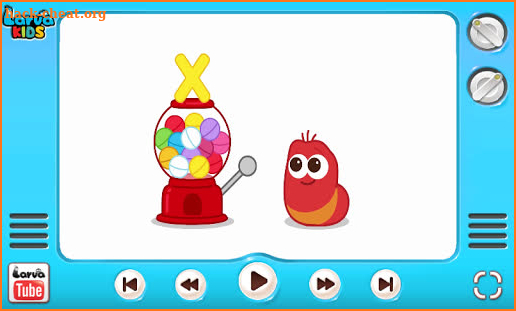 Larva Kids_Song(PHONICS_VWX) screenshot