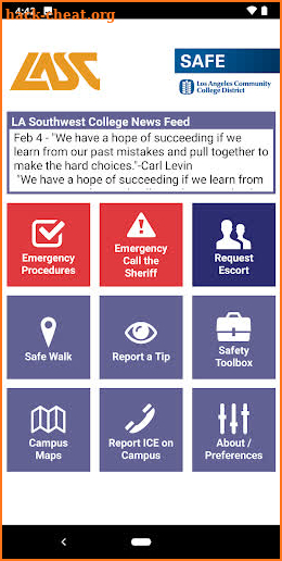 LASC SAFE screenshot