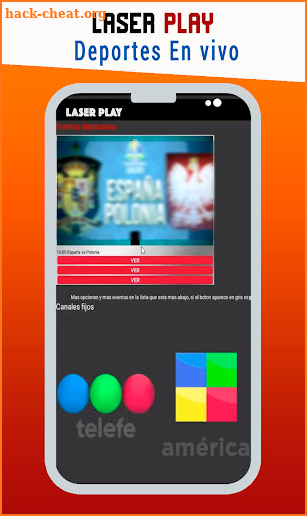 Laser play deportes screenshot