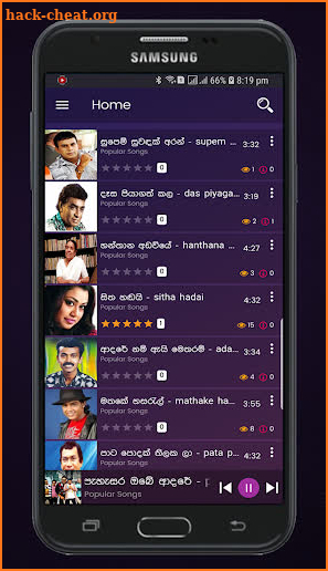 Lassana Sindu - Sinhala Music app screenshot