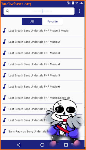 Last Breath Sans FNF Ringtone screenshot