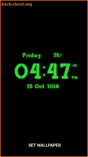 Latest Digital Clock Live Wp screenshot