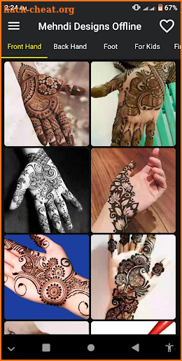 Latest Mehndi Design Offline screenshot