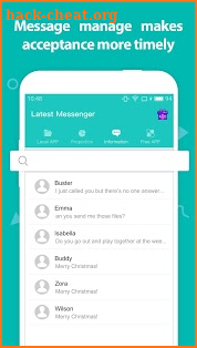 Latest Messenger screenshot