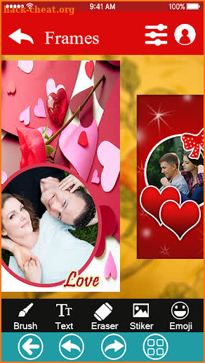 Latest Romantic Love Photo Frames 2019 screenshot