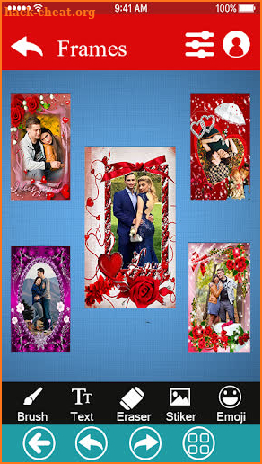 Latest Romantic Love Photo Frames 2019 screenshot