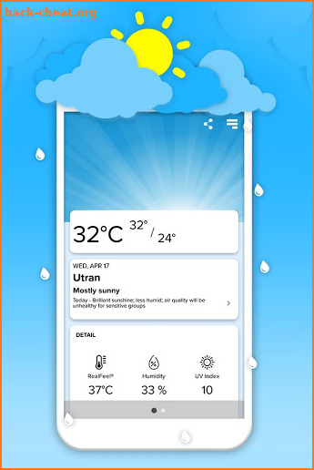 Latest Weather & Weather Forecast screenshot