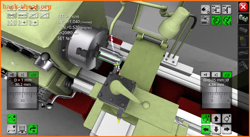 Lathe Simulator Lite screenshot