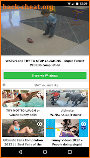 Laugh of Laugh: top buzz funny videos (NEW) screenshot