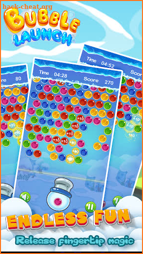 Launch Bubble - Leisure aiming shooting game screenshot