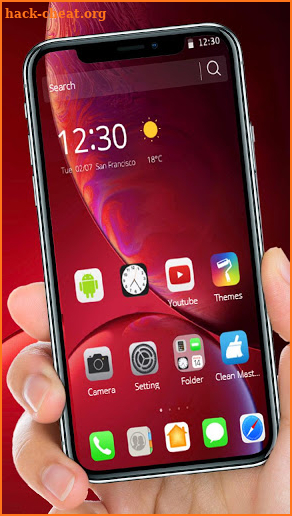 Launcher for Phone XR Theme screenshot